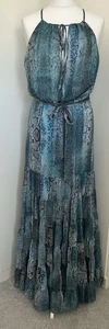 Marciano GUESS - Womens Dress - Size 12 ( EU 40) - Blue - Long & Layered - Picture 1 of 11
