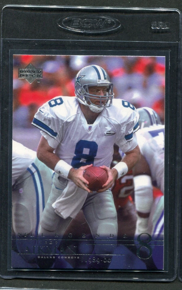 2001 Upper Deck Legends Troy Aikman #21 Cowboys Nm/mt - Image 1 of 1