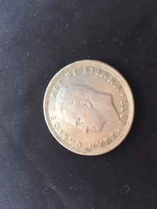 Moneda 25 Pesetas Rey Juan Carlos 1975 Estrella 79 - Imagen 1 de 2