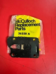 OEM Genuine McCULLOCH 36338 fuel gas check valve, Mac 33 Super 33 35 39 chainsaw - Picture 1 of 2