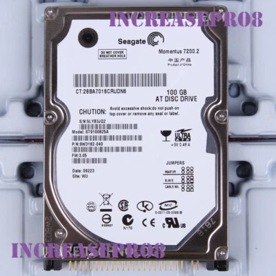 For Seagate ST9100825A 100GB 4200 RPM IDE 8MB 2.5" Laptop HDD Hard Disk Drive - Image 1 of 2