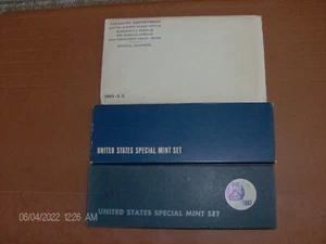1965, 1966, 1967 United States Mint Special Mint Sets (Lot of 3 Sets) - Picture 1 of 5