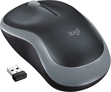 Logitech M185 Mouse Wireless, 2,4 Ghz Con Mini Ricevitore USB, Batteria 12 Mesi