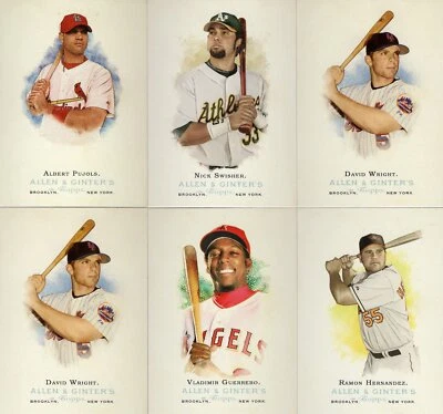 2006 TOPPS ALLEN & GINTER SINGLES  #1--#349   ***YOU PICK*** - Image 1 of 2