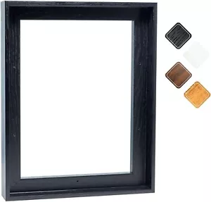 Floating Canvas Frame, Wall Art Picture Frame for Canvas Painting 1-1/4 Deep - Picture 1 of 5