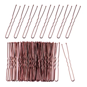 Bobby Pins, 200 PCS Hair Pins for Women, 2.4" U Shaped Hair Pins for Updos Frenc - Picture 1 of 12