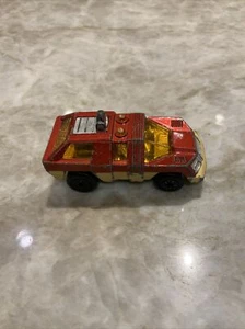 1975 Matchbox Superfast No.59 Planet Scout rot/gelb Diecast Spielzeugauto England - Bild 1 von 5