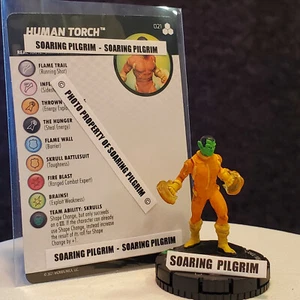 HUMAN TORCH - 021 UNCOMMON - Future Foundation Heroclix Set #21 - Picture 1 of 1