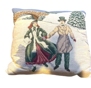 Almohada de patinaje 15x15 de colección Newport Tapiz masculino femenino - Imagen 1 de 3