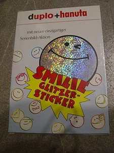 Duplo/Hanuta Werbe Display für Sammelbilder"Smilie Glitzer-Sticker"1993 - Bild 1 von 1