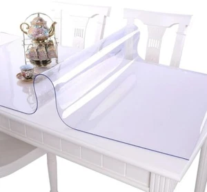NEW! Clear Desk Table Protector Protective Cover Sheet Mat, 1.5 mil, 17" x 28" - Picture 1 of 3