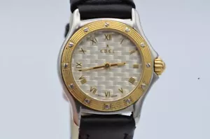 EBEL DRESSWAVE DAMEN UHR STAHL/GOLD VINTAGE 25MM SCHÖNER ZUSTAND QUARZ 6157912 3 - Bild 1 von 10