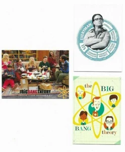 2016 Big Bang Theory seasons 6 and 7 complete base set + 3 inserts - Picture 1 of 2