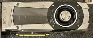 GTX 1080 Founders Edition 8GB GDDR5X Video Graphics Card Parts Not working - Picture 1 of 6