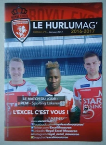 Programm Belgien 2016/17 Royal Excel Mouscron - Sporting Lokeren - Picture 1 of 1