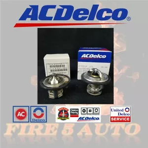 AC Delco 185 & 180 Degree Thermostat Front & Rear Kit Pair for GM Pickup Duramax - Picture 1 of 1