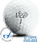 12/24pc Vice Assorted Models Good Used AAA Quality Recycled 3A Golf Balls