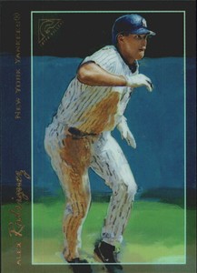 2005 Topps Gallery Artist's Proof #1A Alex Rodriguez White Glove