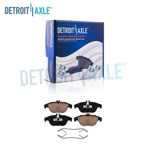 Rear Ceramic Brake Pads for 2010 - 2012 Mercedes-Benz C250 C300 E350 E400 E550 - Picture 1 of 7