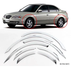 2001-2006 Elantra/AVANTE XD Chrome Wheel Arch Fender Cover Molding trim K-928 - Picture 1 of 1