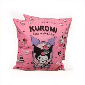 Kuromi Decorative Pink Valentine day Birthday Pillows Set Of 2 Cushion - Picture 1 of 4