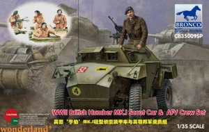 Bronco  CB35009SP 1/35 Humber MK.I Scout Car & AFV Crew Set - Picture 1 of 1