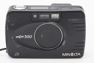 Minolta Vectis 300 IX-DATE IX Date Vectis300 Compact Camera Black - Picture 1 of 4