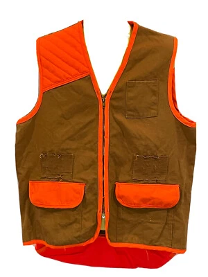 Vintage RANGER Hunting Fishing Vest Canvas Game Vest Men's Size XL Made In USA - Image 1 of 4