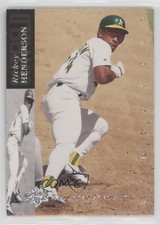 1994 Upper Deck Electric Diamond Silver Back Rickey Henderson #60 HOF