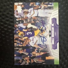 2014 ODELL BECKHAM JR ROOKIE AUTOGRAPH LSU #100 UPPER DECK MINT -FREE SHIPPING