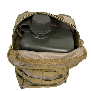 TAS 2L South African Canteen Combo - Olive SA Bottle + AMC Camo SA Pouch (3374) - Picture 1 of 6