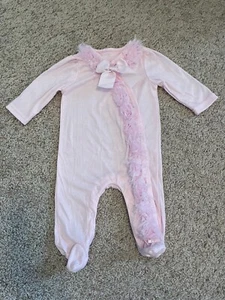 baby girl size 3/6 month boutique sleeper unbranded - Picture 1 of 2