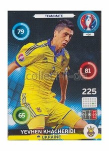2016 Panini Adrenalyn XL France - 426 Team Mate - Yevhen Khacheridi