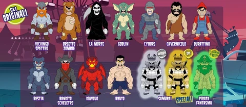 Monster Flex 6th Series Super Stretchy Figure to Choose Cover