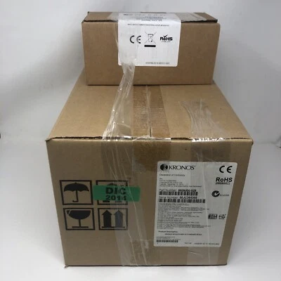 NEW Kronos 8609000-028 InTouch 9000 H3 Time Clock with 8609002-001 Power Adapter - Image 1 of 4