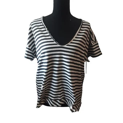 Camisa One By One Cucharadita Mujer Talla XXS Cantina Cali Camiseta Rayas De Gran Tamaño Foto 1 de 4