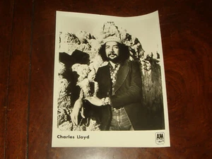 Ultra Rare CHARLES LLOYD 1972 A&M RECORDS PRESS KIT PUBLICITY PHOTO Saxophone - Bild 1 von 4