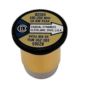 Elemento vatímetro Slug 10KW 100-250 MHz Bird 43 Dinámica Coaxial 82065 (10000C) - Imagen 1 de 3
