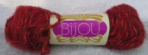 Hilo Bijou Berroco Vintage - Mohair-Acrílico-Acetato-Nylon - Tonos Rojos 51+ Gramos - Imagen 1 de 8