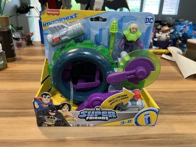 Fisher Price Imaginext DC Super Friends Lex Luthor Spinning Saw Vehicle & Figure - image 1 of 2