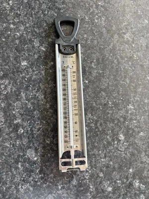 Taylor Candy/Deep Fry Thermometer, 100 to 400 deg F, Analog Display - Image 1 of 2