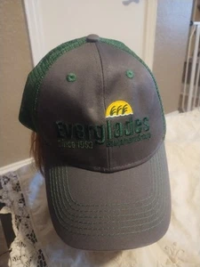 John Deere Everglades Equipment Group Baseball Cap Hat Mesh Green Trucker - Picture 1 of 7