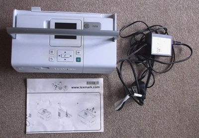 Lexmark Portable Photo Printer P350 with Lead, Instructions and Box. - Image 1 of 4