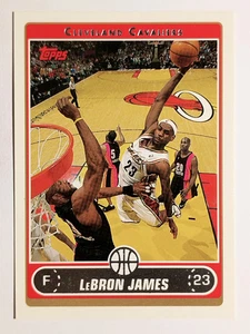 2006-07 Topps #123 LeBron James - Foto 1 di 2