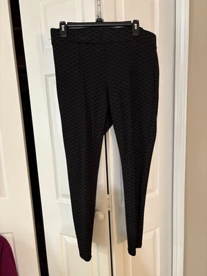 Leggings Style & Co Negros Talla Grande Elásticos 1.75" Cintura 2 Bolsillos Traseros Foto 1 de 4