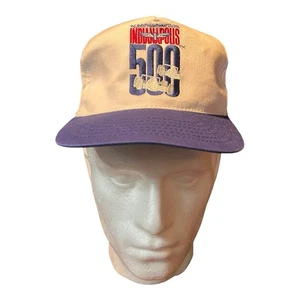 Indianapolis Indy 500 Vintage Snap Back Mütze Valvoline weiß Rennfleck innen - Bild 1 von 6