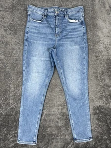 American Eagle Next Level Stretch super hohe Leibhöhe Jeggings Größe 14 kurz - Bild 1 von 10