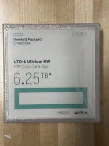 Cartouche de données Hewlett Packard HP Ultrium RW LTO-6 6,25 To NEUVE - C7976A - Photo 1/1