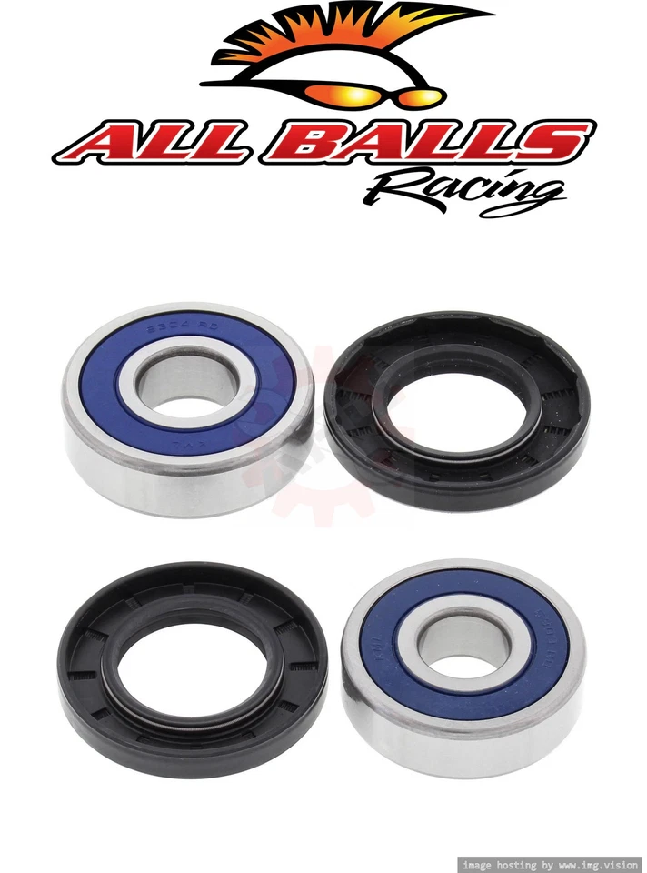 Rear Wheel Bearings CB400A 78 CB400T 78-79 CM400 79-81 CM450E 82-83 ALL BALLS - Image 1 of 4
