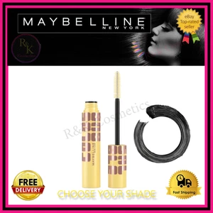 Maybelline Colossal Bubble Mascara - Noir/Black - Full Size 12g - New - Sealed - - Picture 1 of 10